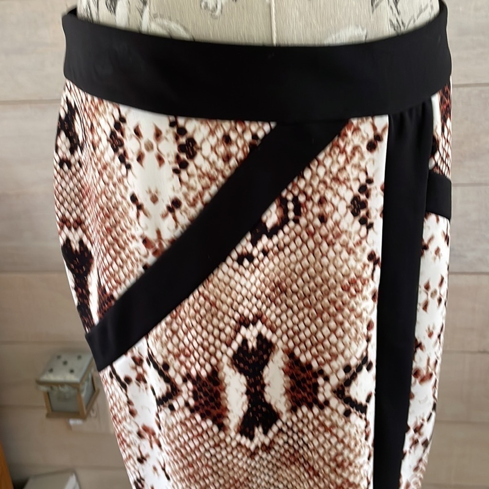 Worthington Snake Print Skirt 12 - Picture 2 of 4